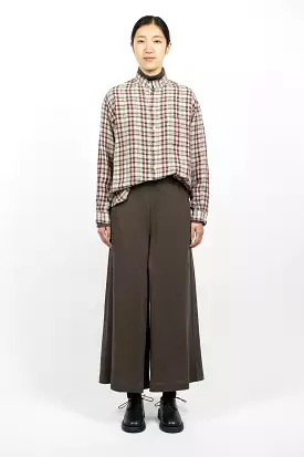 & Twelve Pant Charcoal Brown