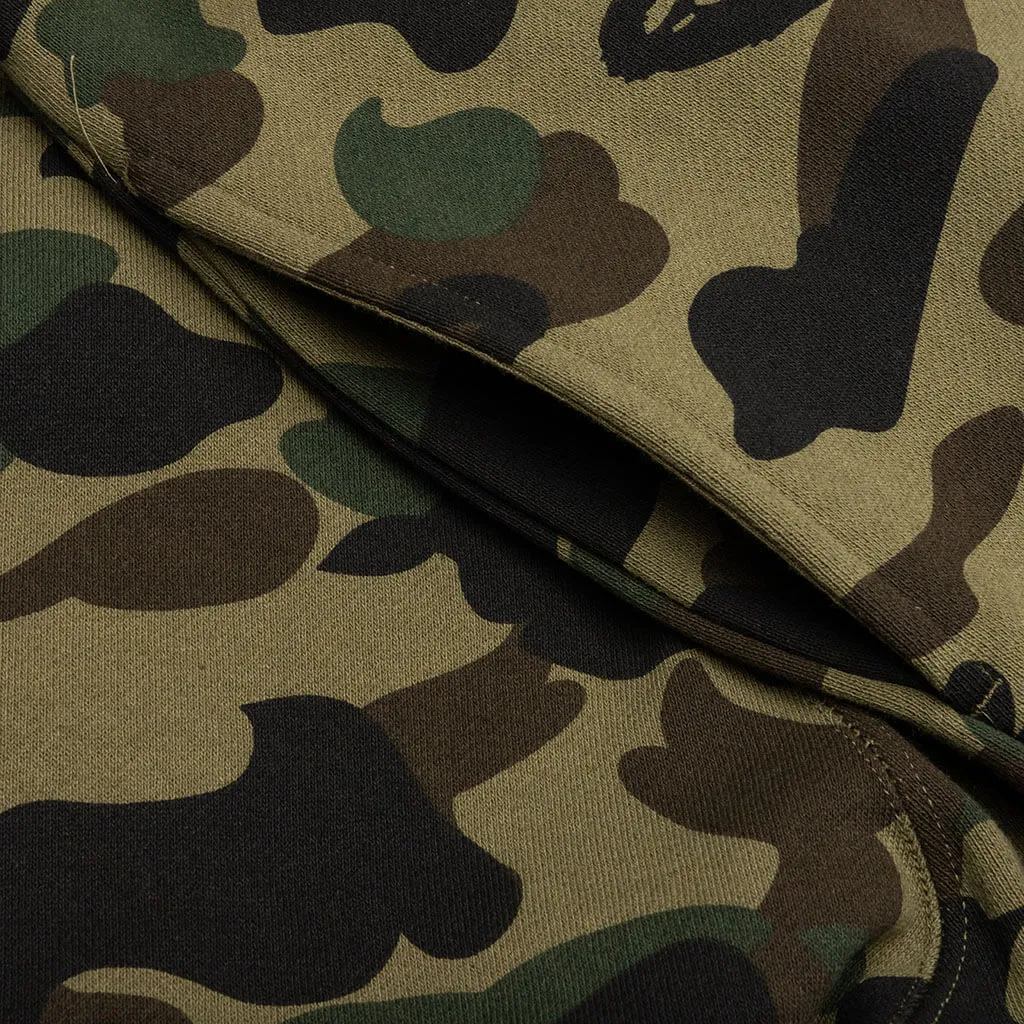 1st Camo Wide Fit Sweat Pants - Green