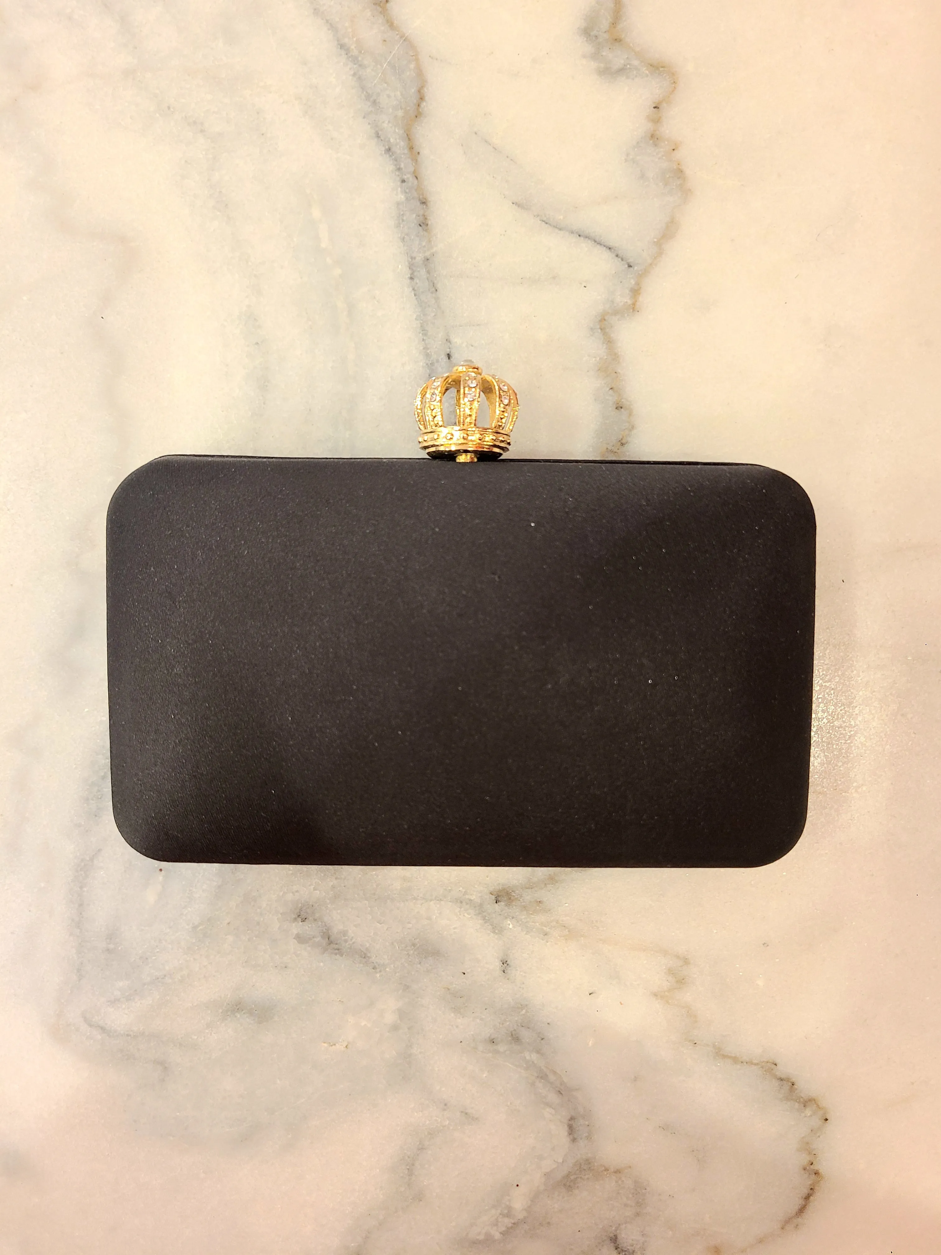 2315 Black Crown Clutch