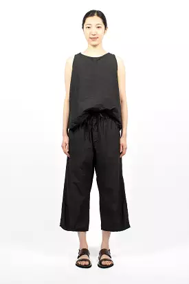 23_178 Wide&Short Trousers TC Black