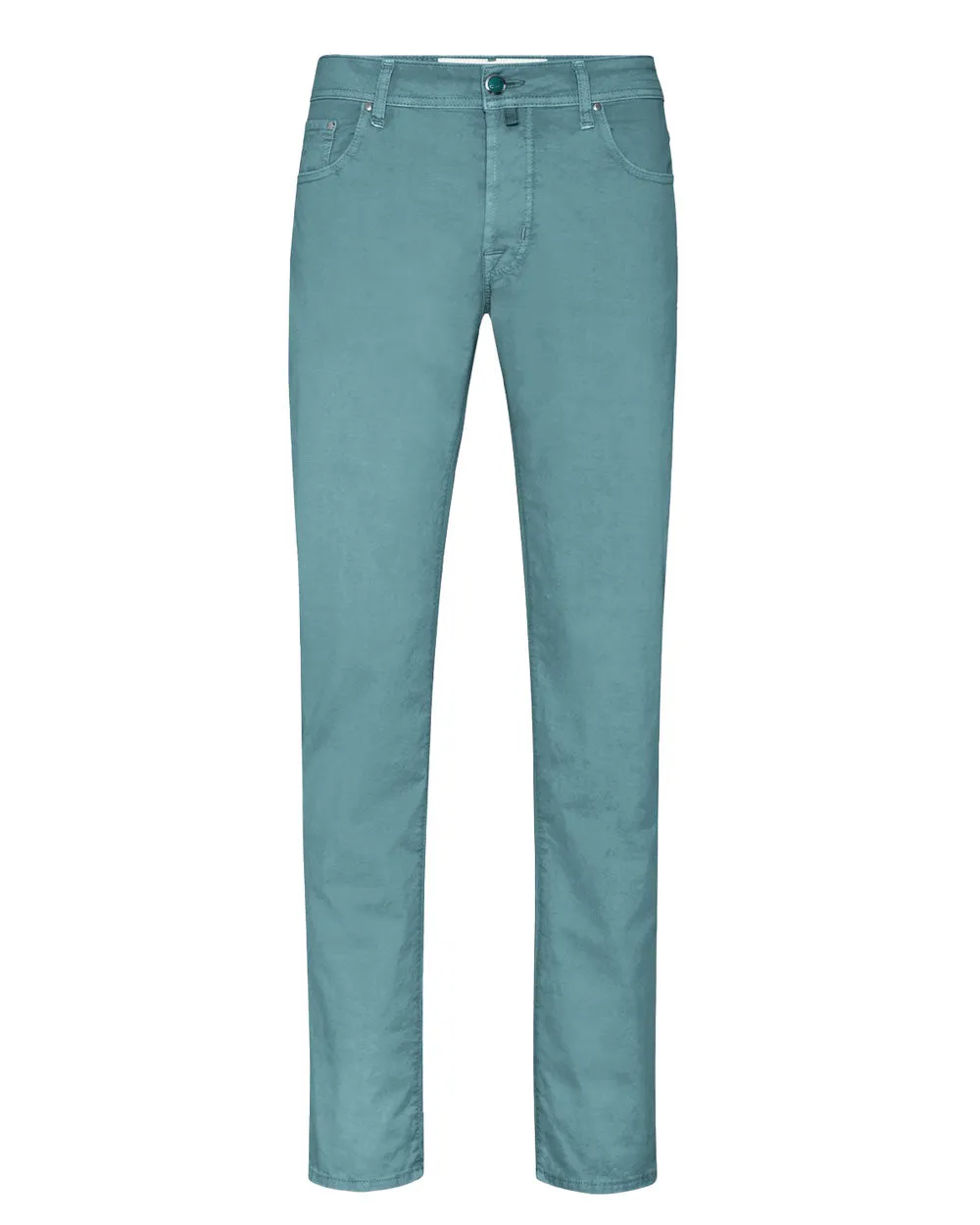 5 Pocket Pant in Aqua Green