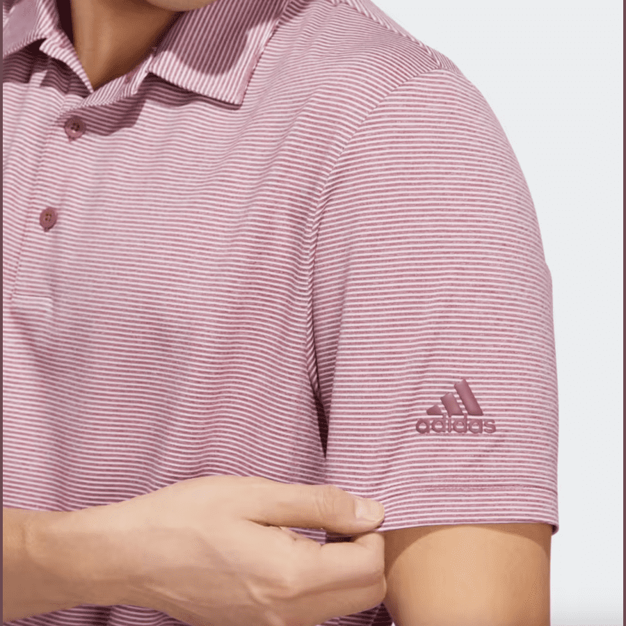 Adidas Ottoman Stripe Polo Shirt