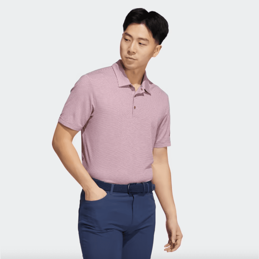 Adidas Ottoman Stripe Polo Shirt