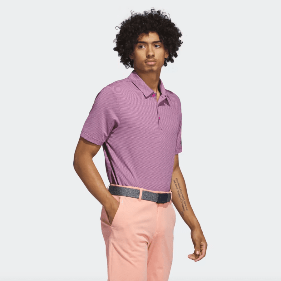 Adidas Ottoman Stripe Polo Shirt