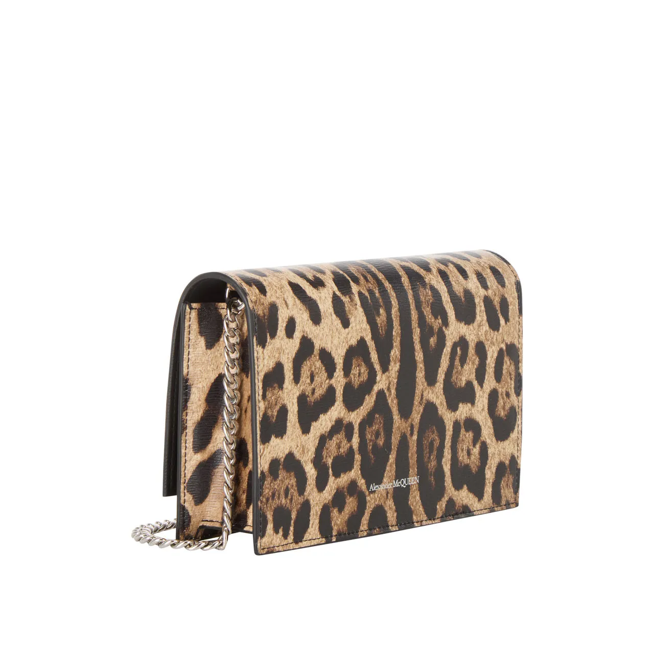 ALEXANDER MCQUEEN Leopard Skull Clutch Bag - Leopard