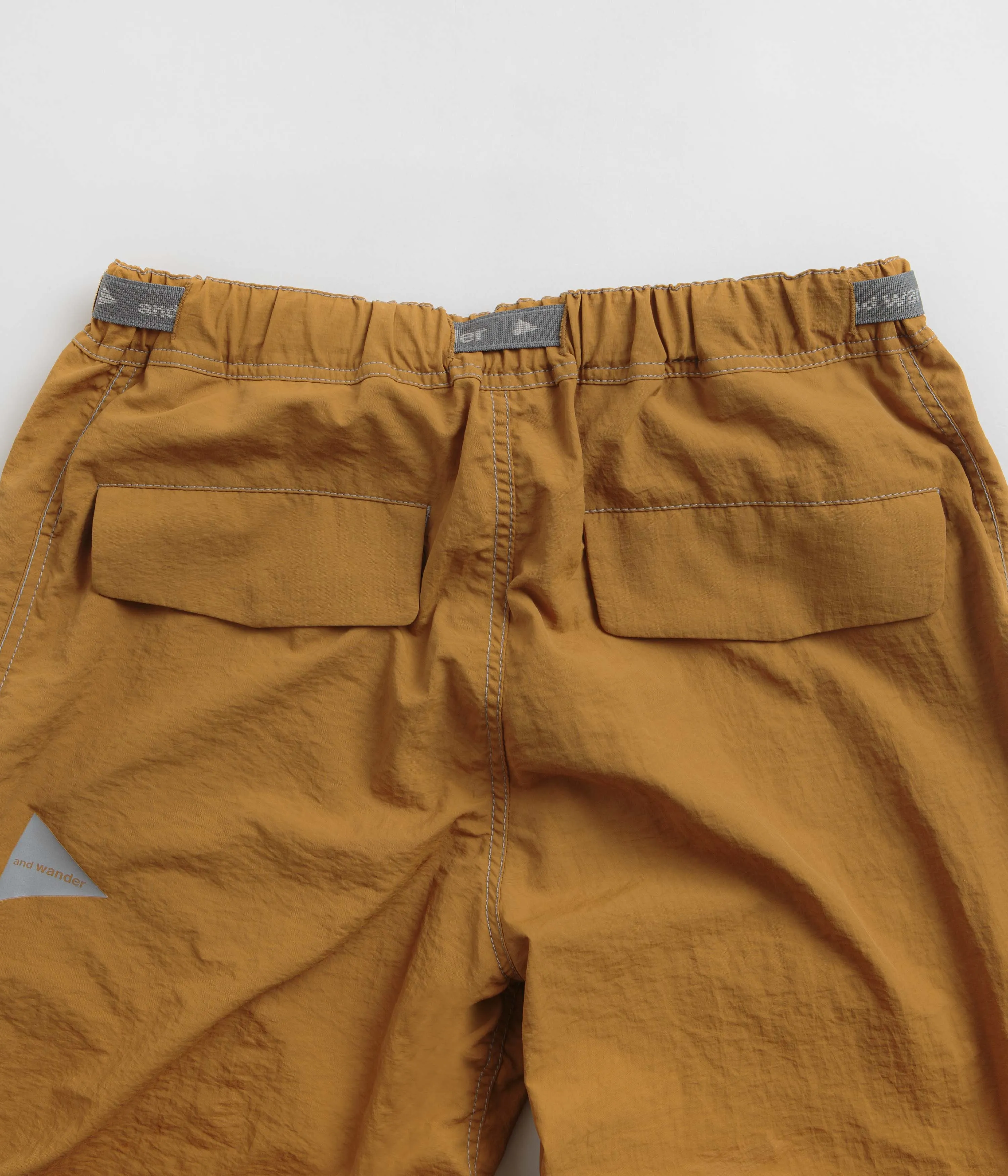 and wander Ny Taffeta Hiker 2Way Pants - Yellow