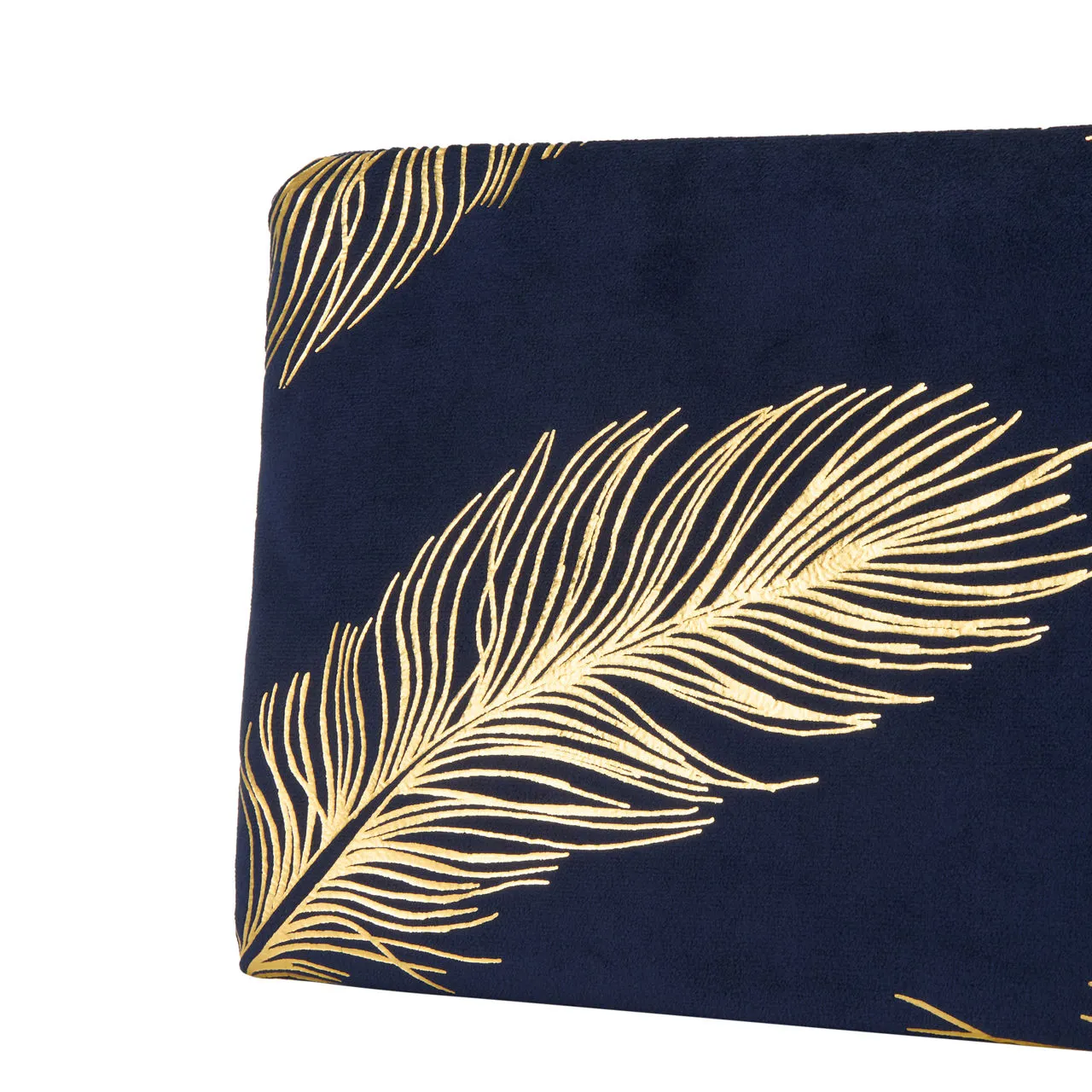 AOIFE MULLANE Printed Clutch - Navy