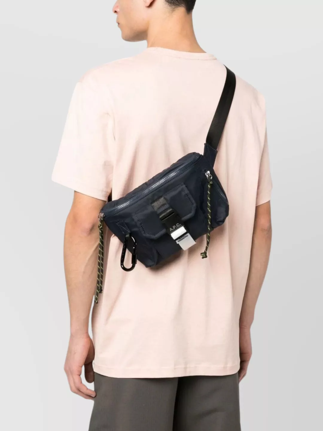 A.P.C.   TRECK patch logo belt bag