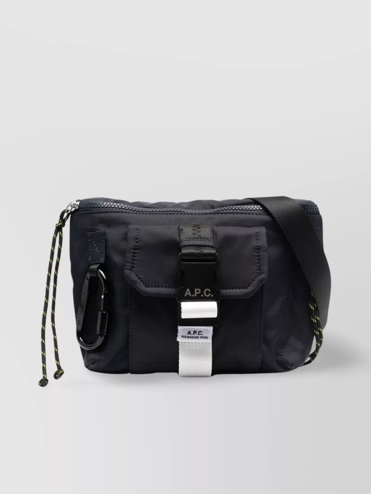 A.P.C.   TRECK patch logo belt bag