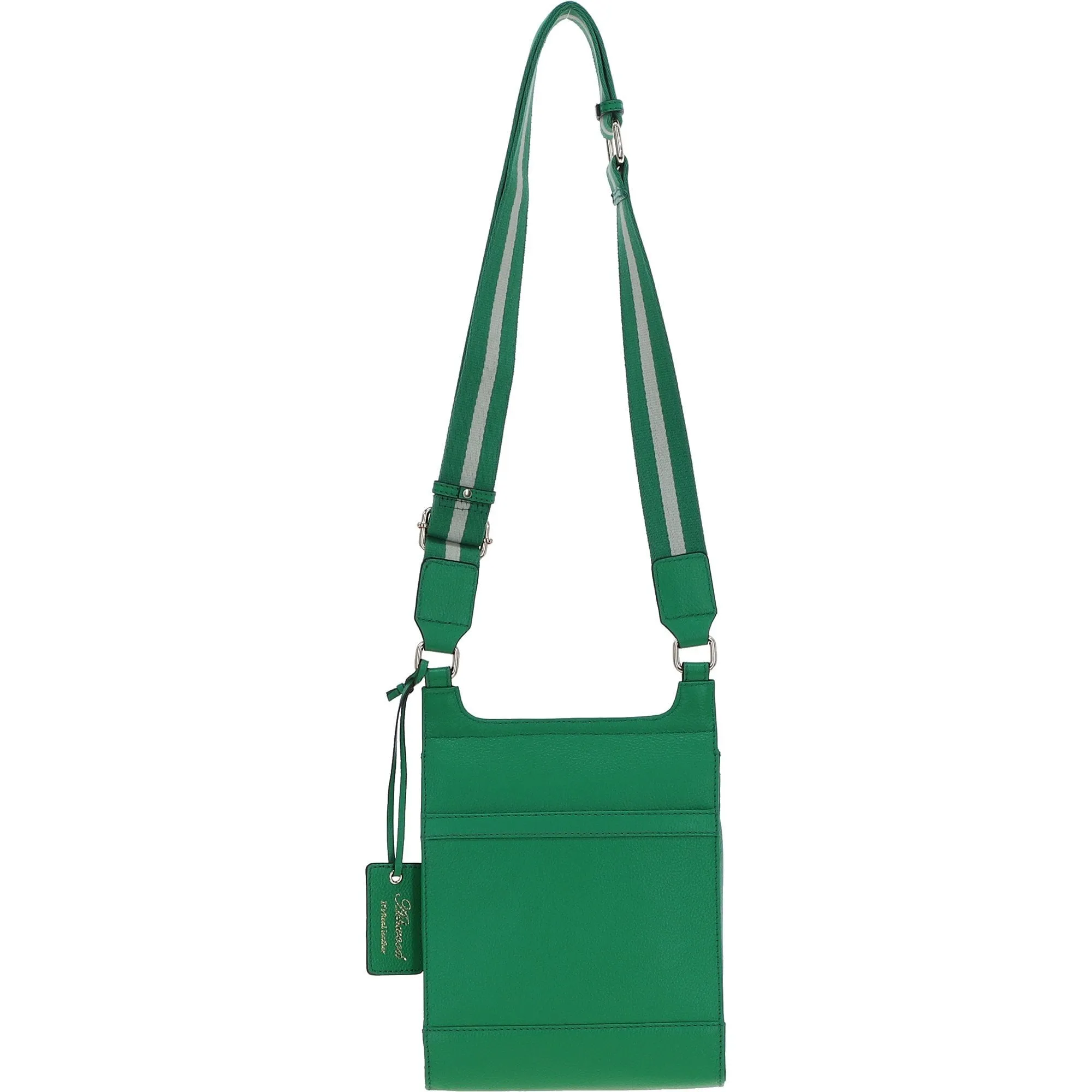 Ashwood Leather Exquisite Crossbody Bag Green: X-33