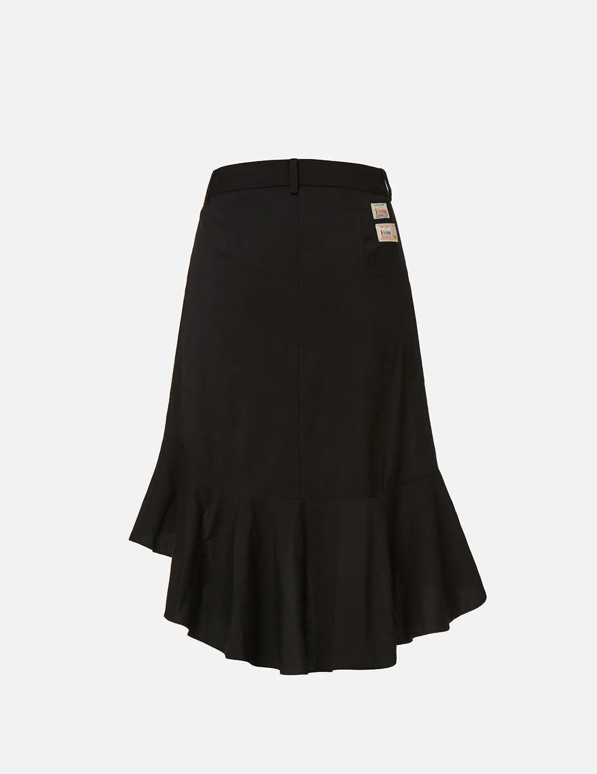 Asymmetric Ruffle Skirt