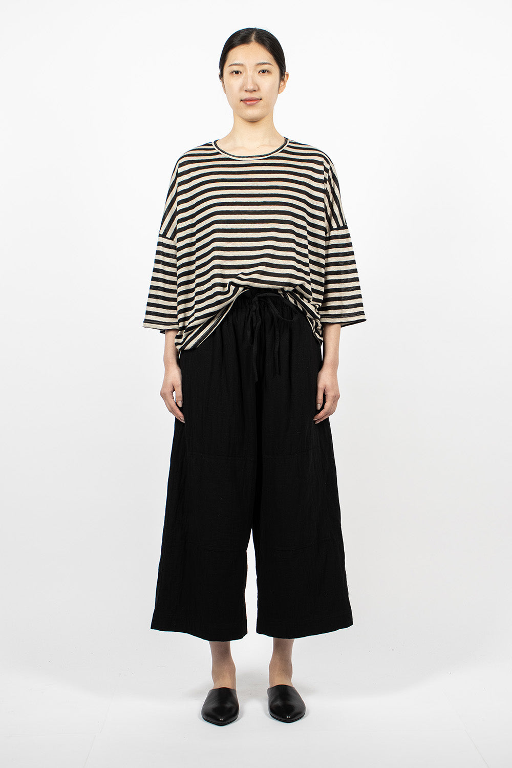 Azumadaki Quilt Pants Black