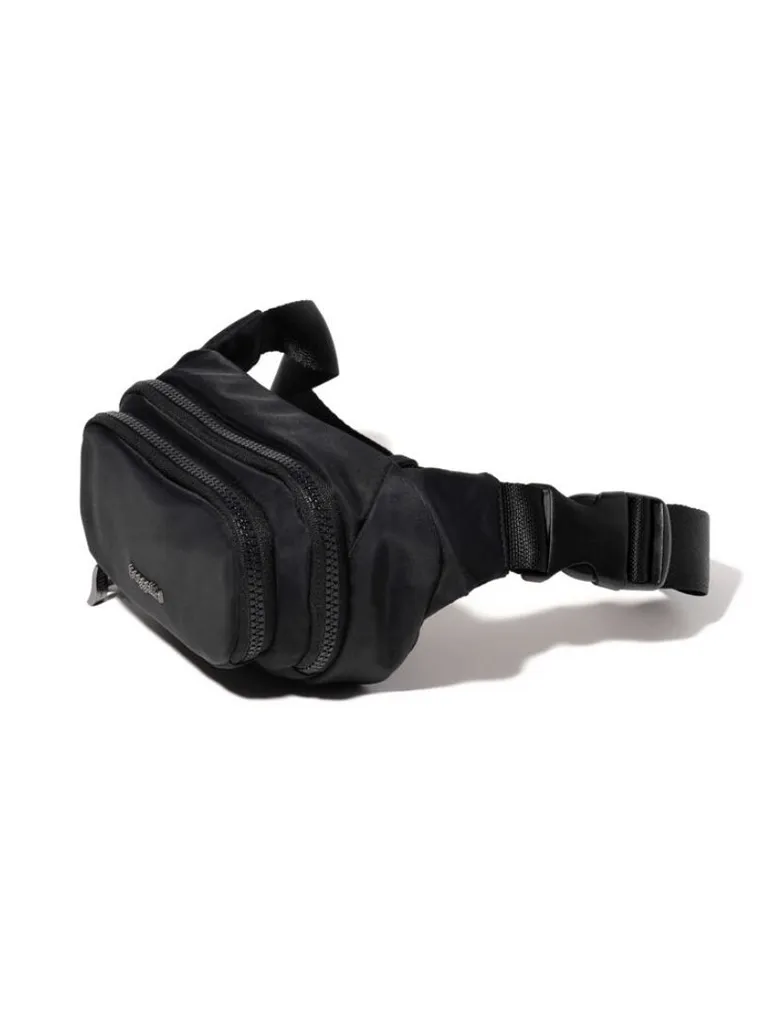 Baggallini On The Go Belt Bag Waist Pack in Black Twill