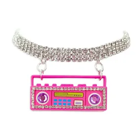 Barbie Pink Boombox Necklace