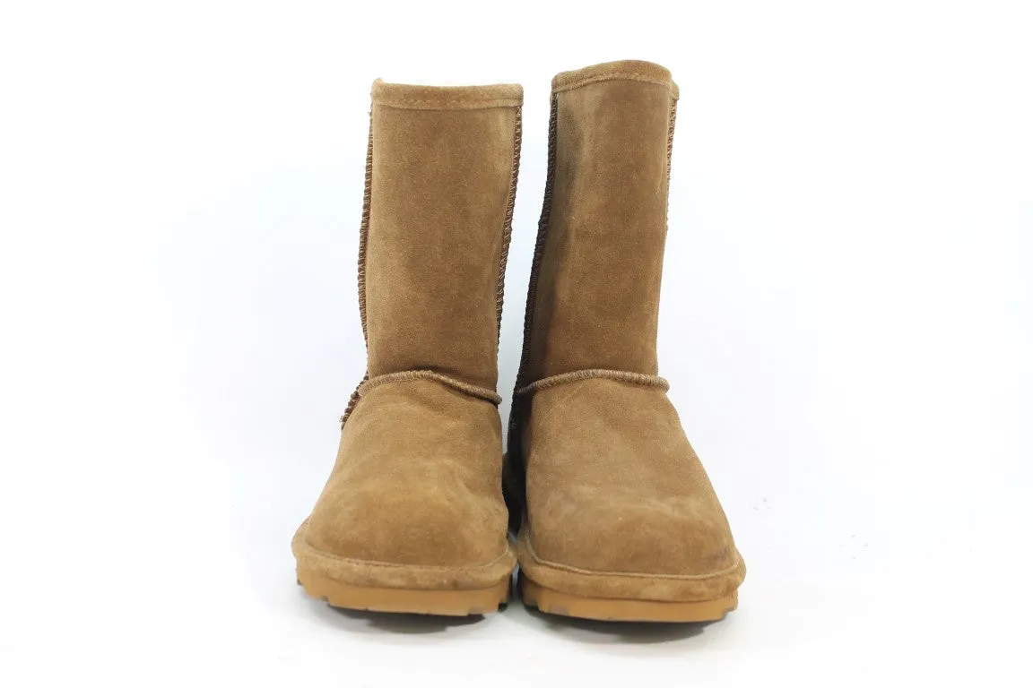 Bearpaw Emma Women's Tan Smooth Boots 9M(ZAP18664)