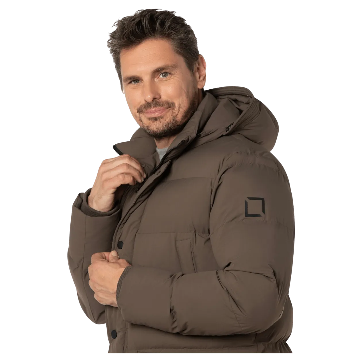 Benvenuto Crane Quilted Coat