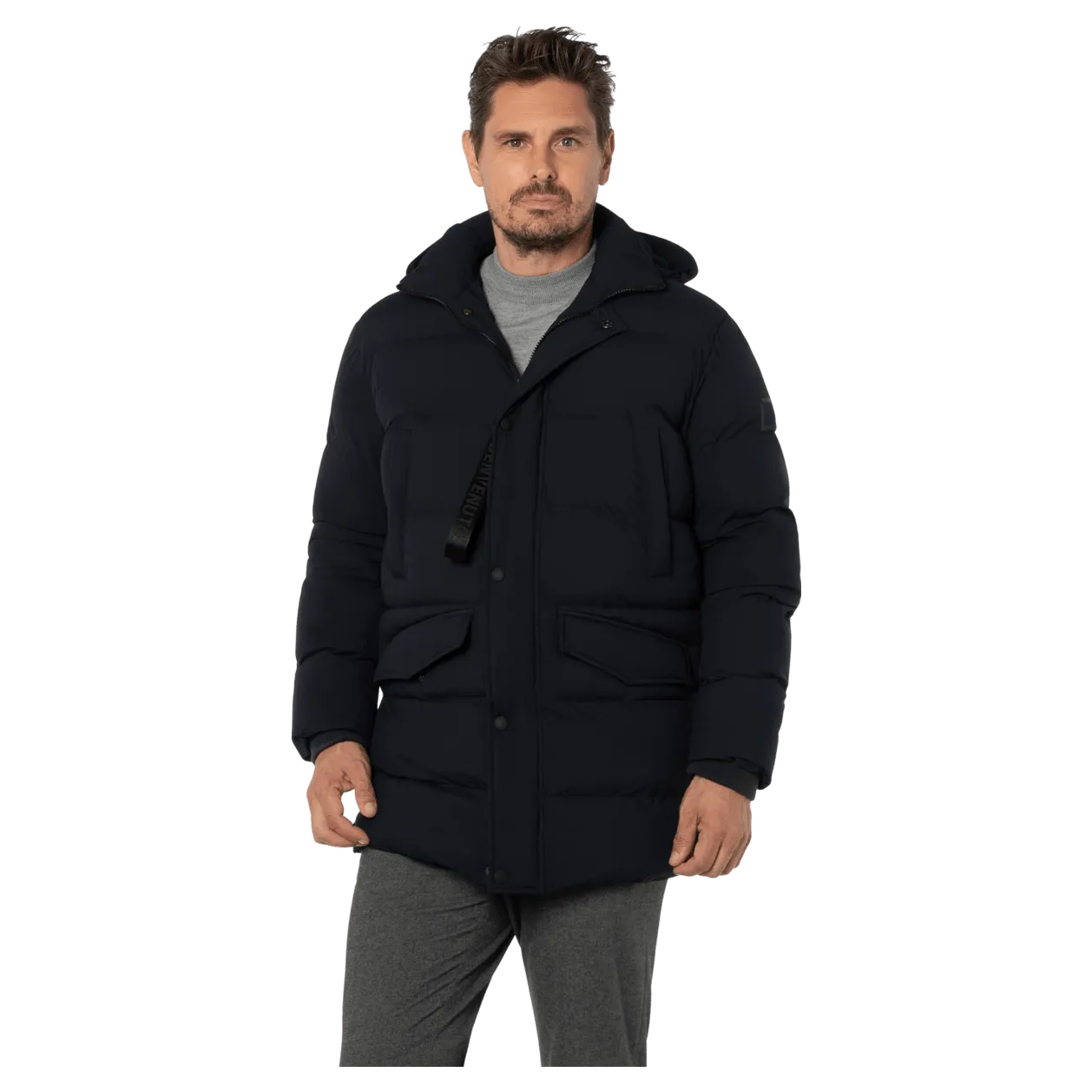 Benvenuto Crane Quilted Coat