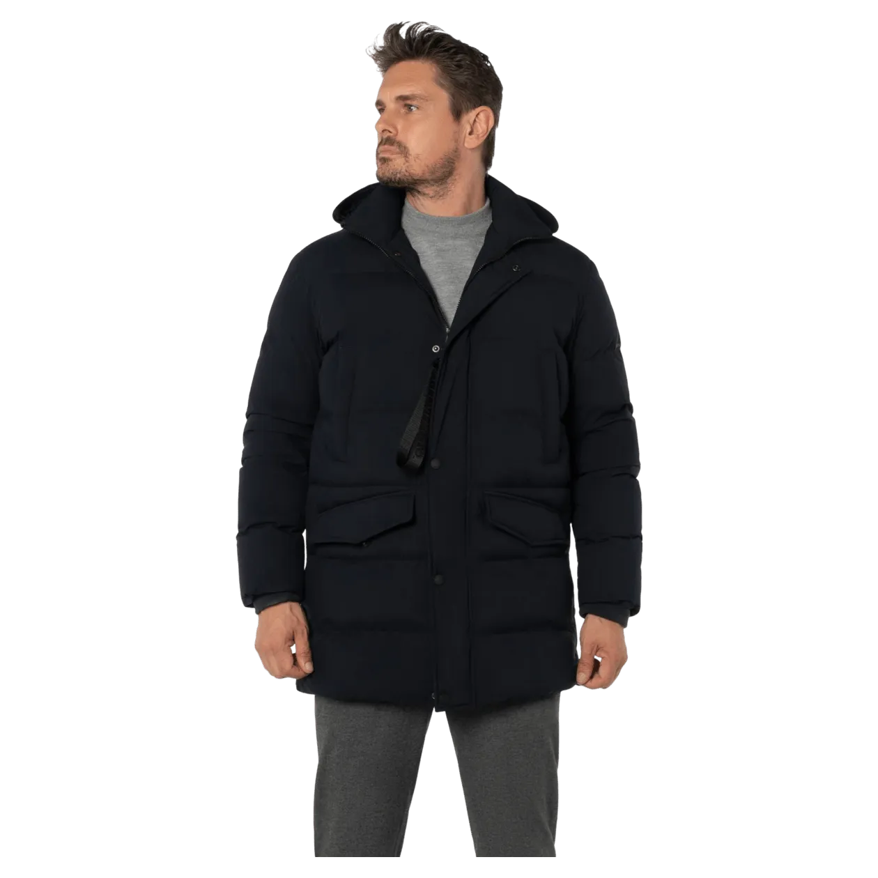 Benvenuto Crane Quilted Coat