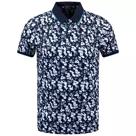 Blossom Rib Collar Polo Twilight - SS23