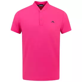 Bode Regular Fit Light Vent Polo Fuchsia Purple - SS24