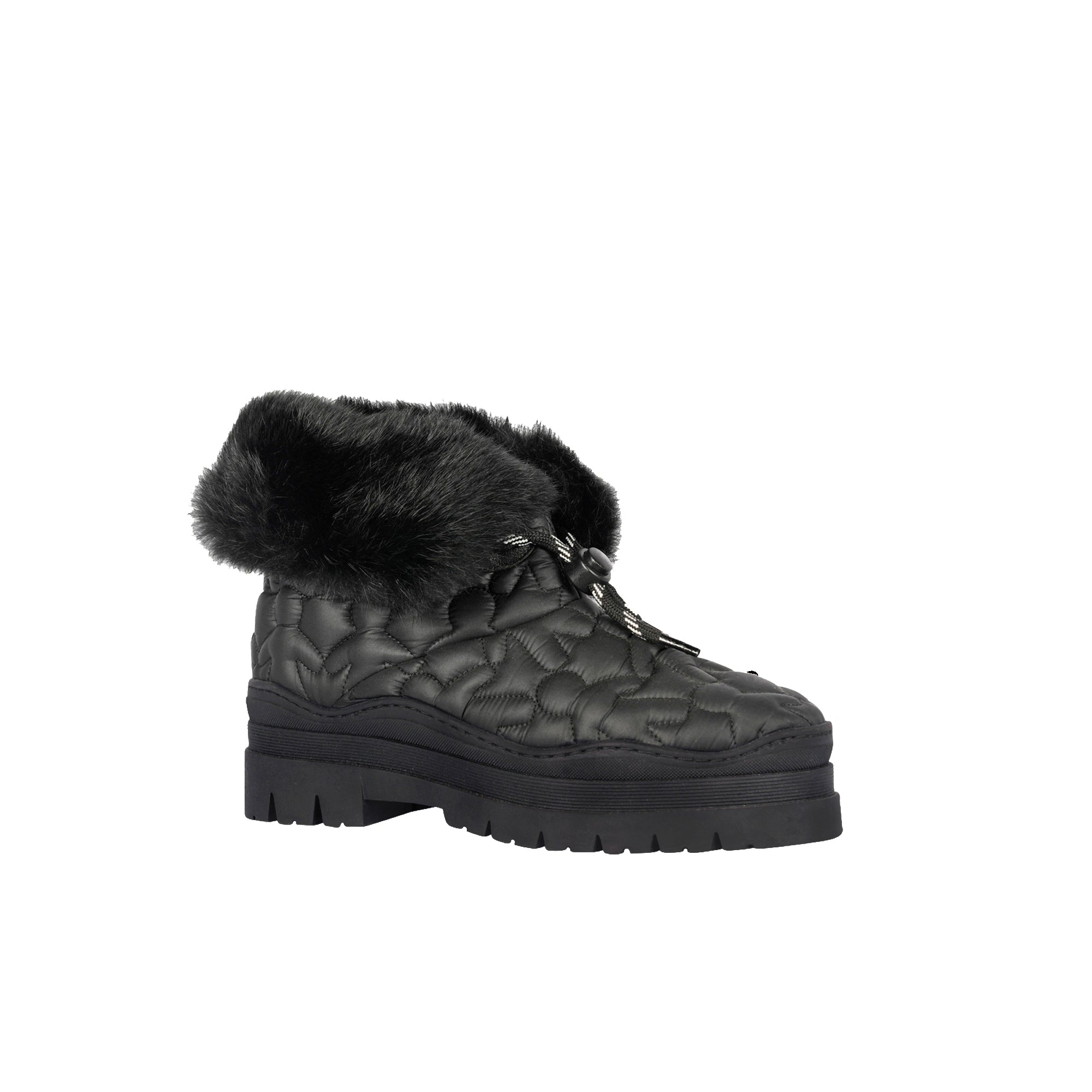 Boot Omino Trapunta Nylon Black