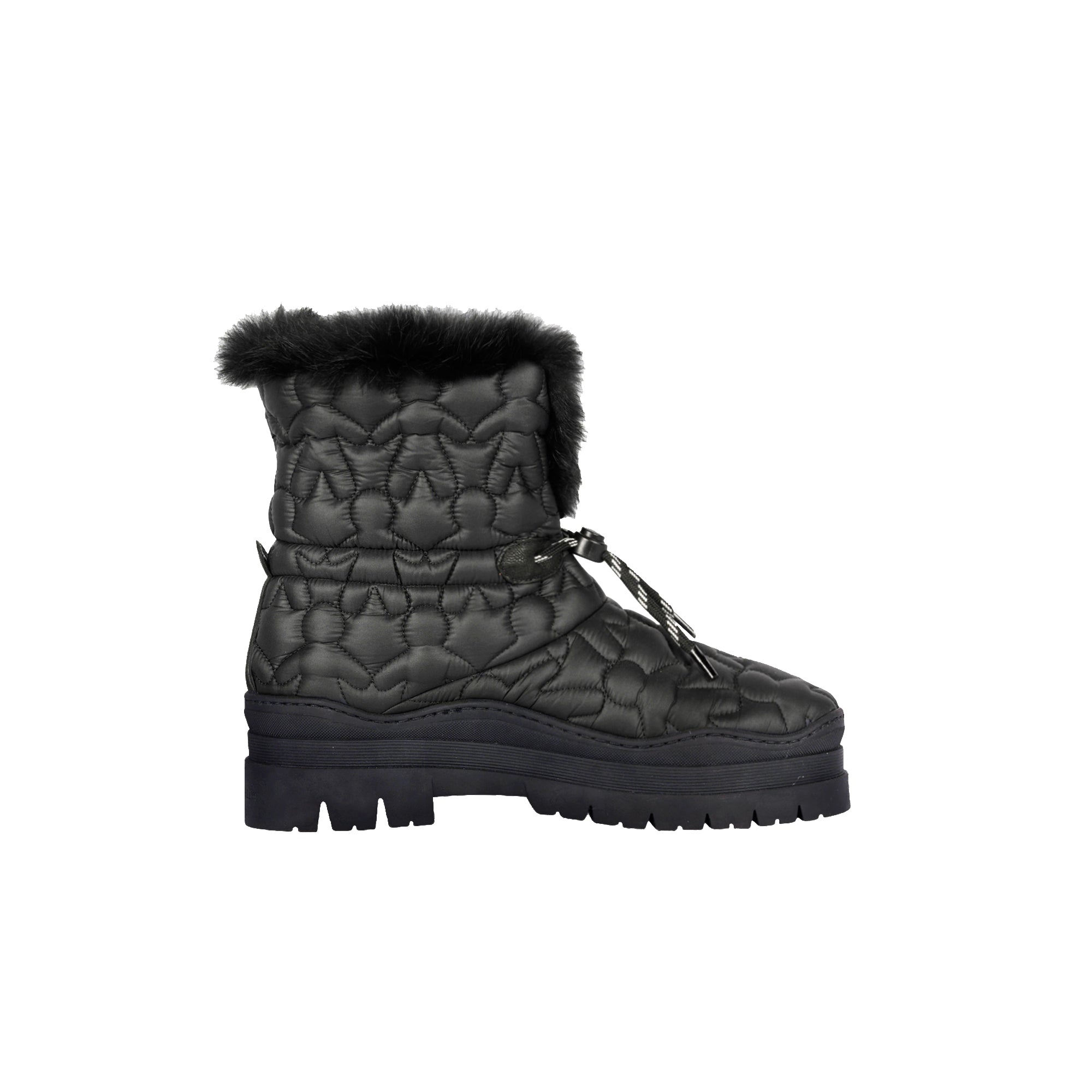 Boot Omino Trapunta Nylon Black