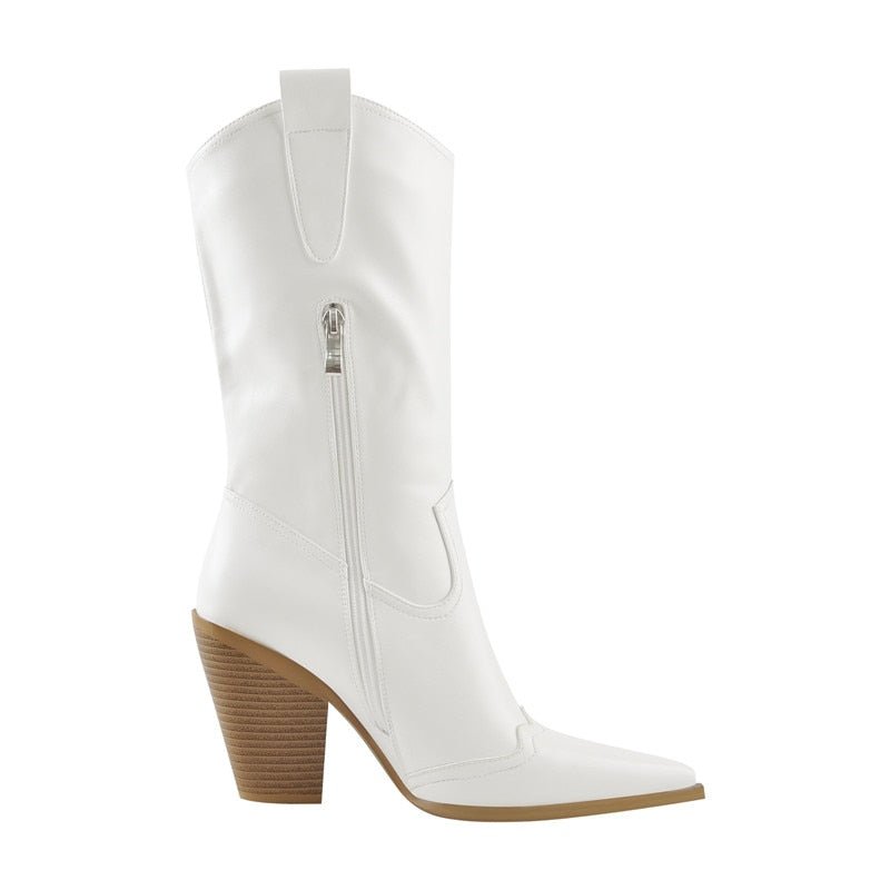 Boots Queen Wang (White)