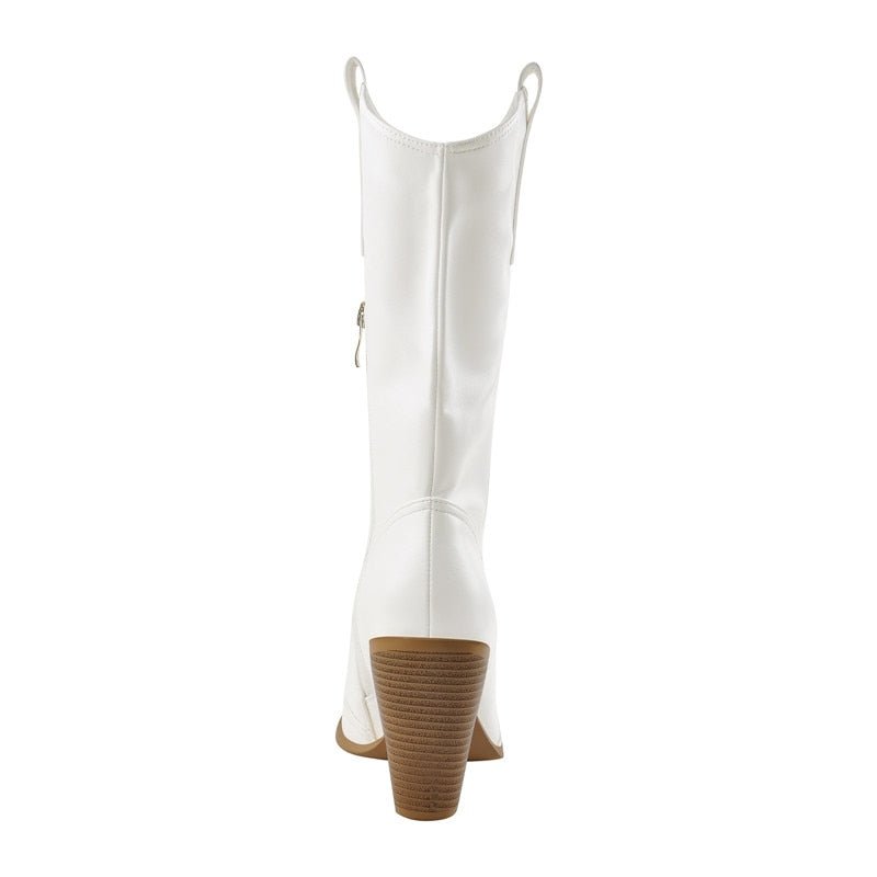 Boots Queen Wang (White)