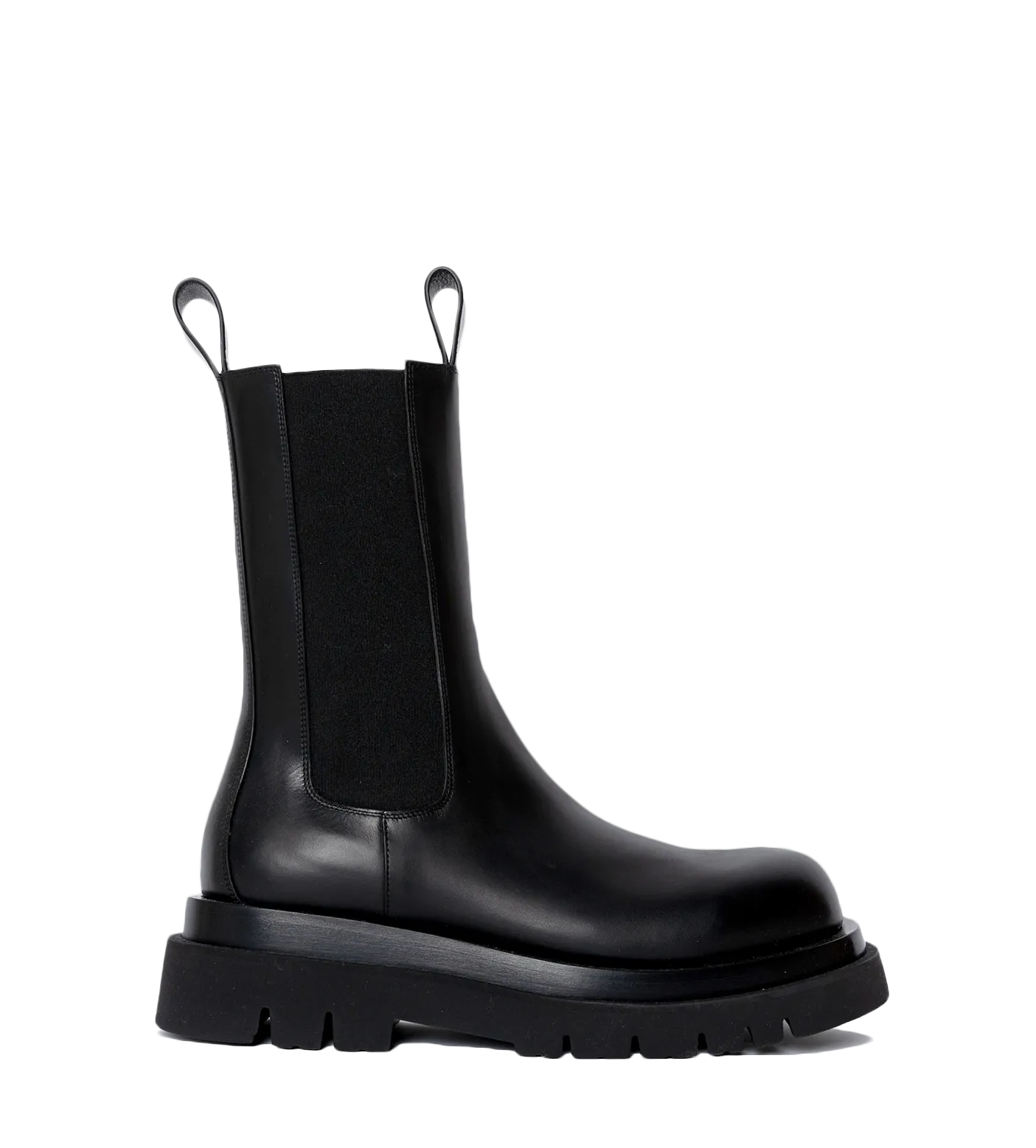 Bottega Veneta    Lug Chelsea Boot Black