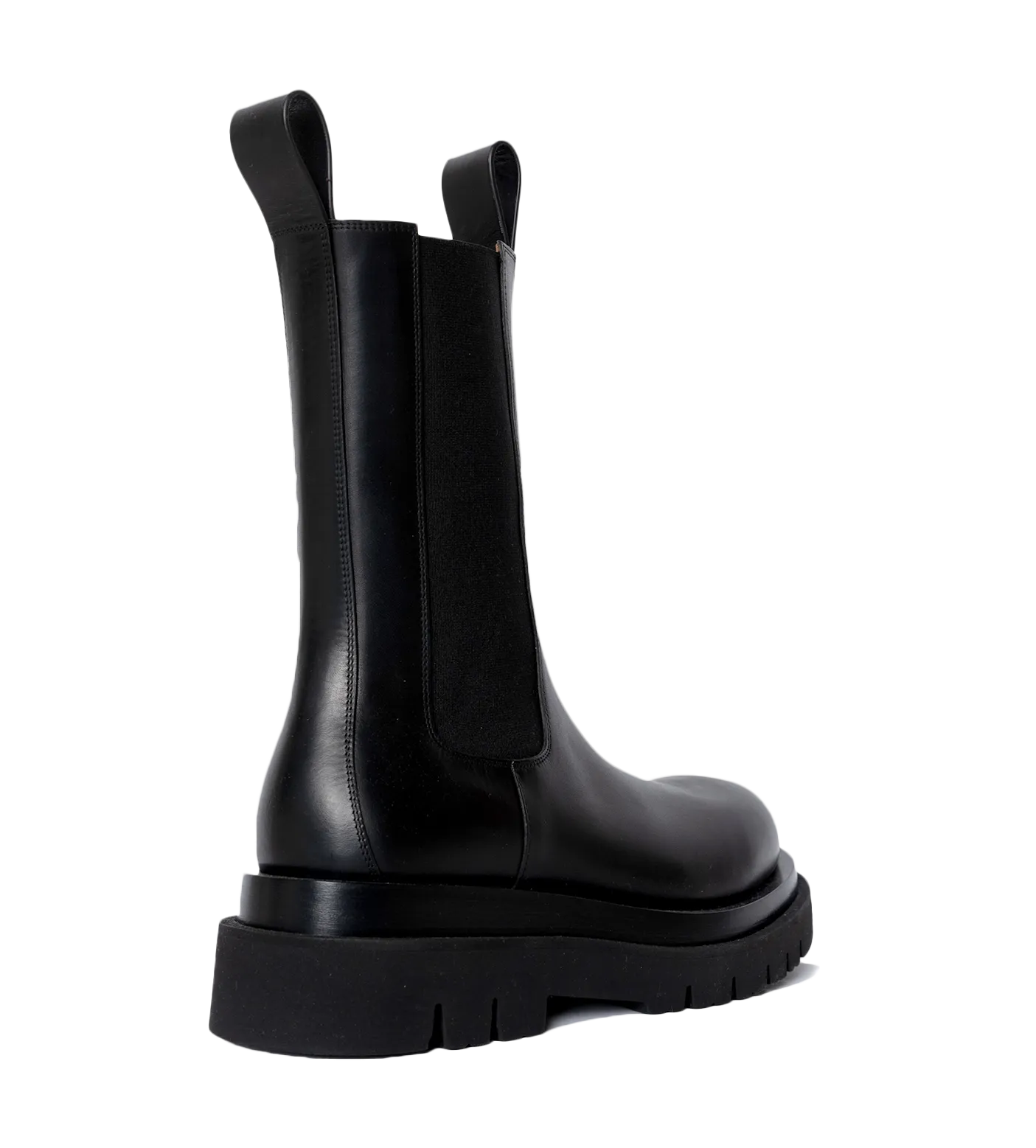 Bottega Veneta    Lug Chelsea Boot Black