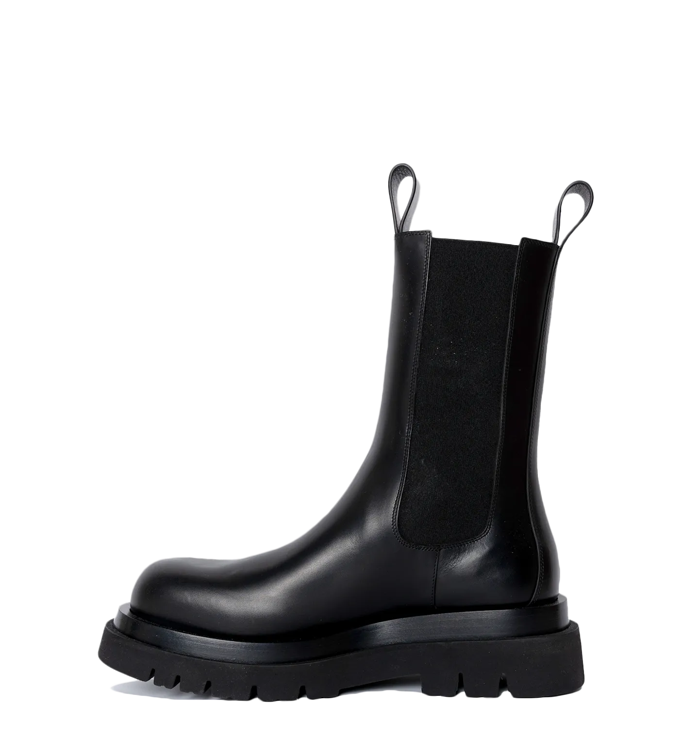 Bottega Veneta    Lug Chelsea Boot Black