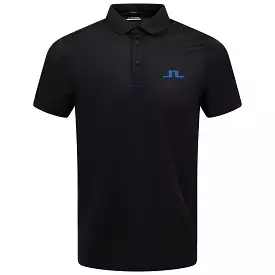 Bridge Regular Fit Tech Mesh Polo Black - SS24