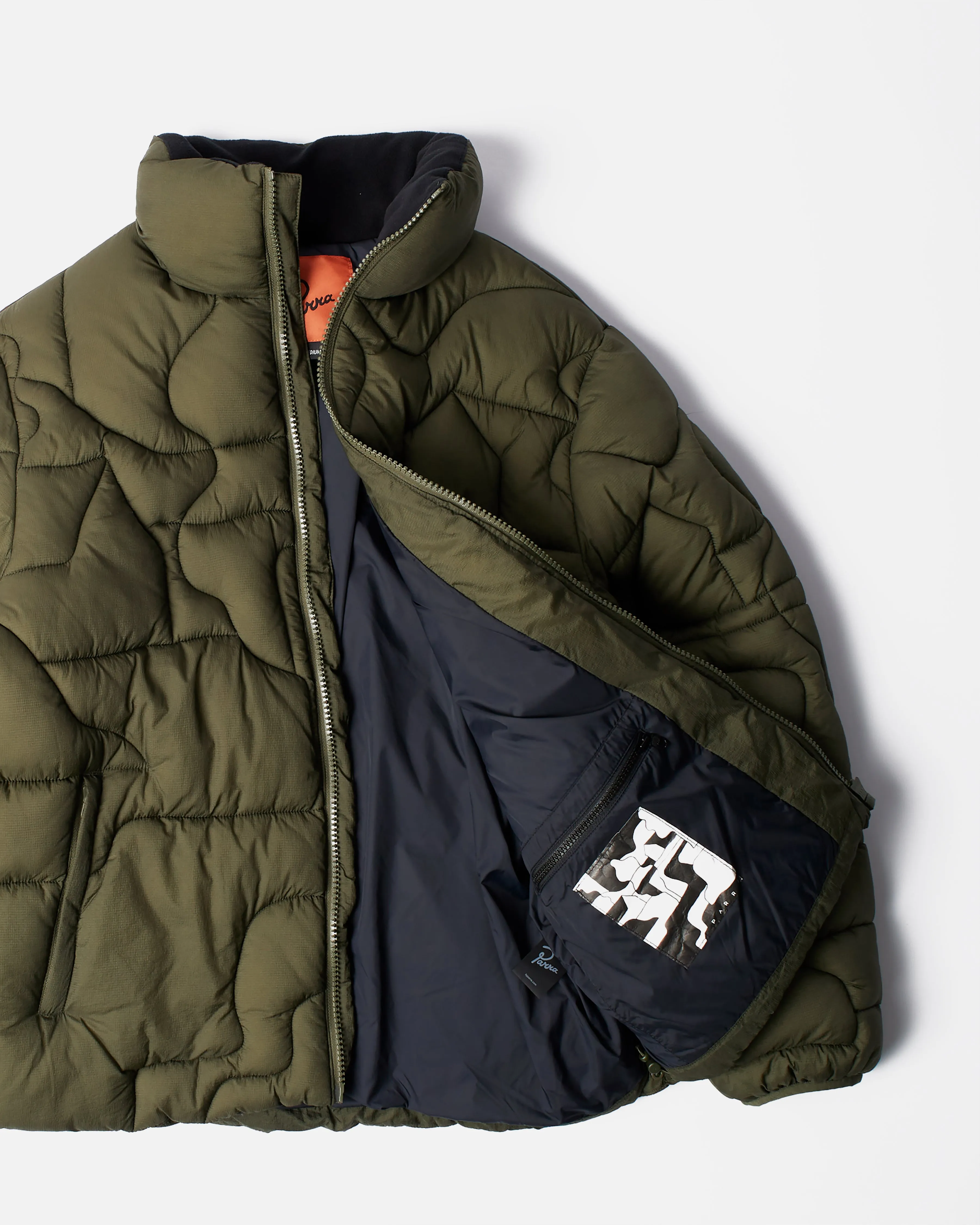 byParra Boring Village Puffer Jacket (Green)