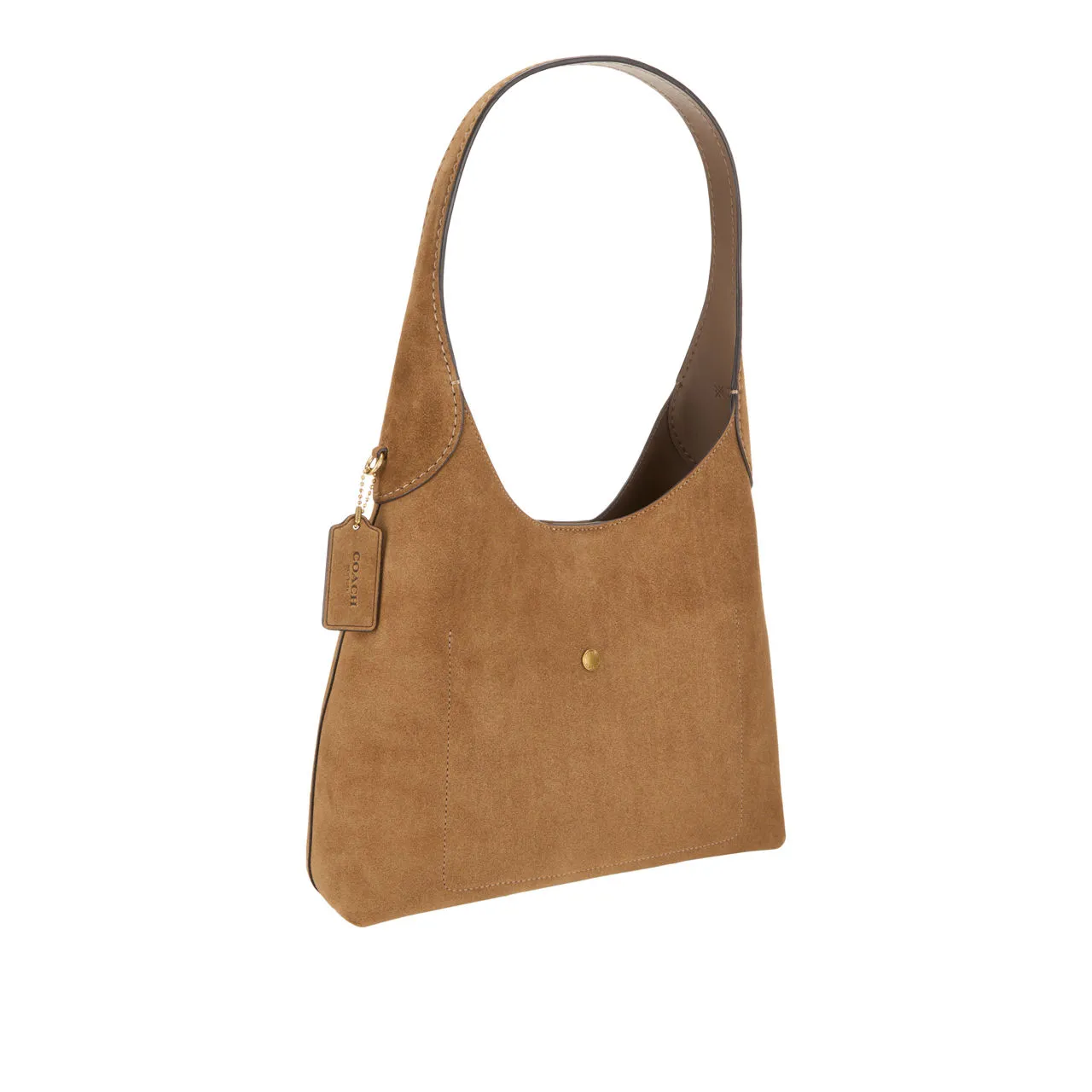 COACH Brooklyn 28 Suede Shoulder Bag - Cedar