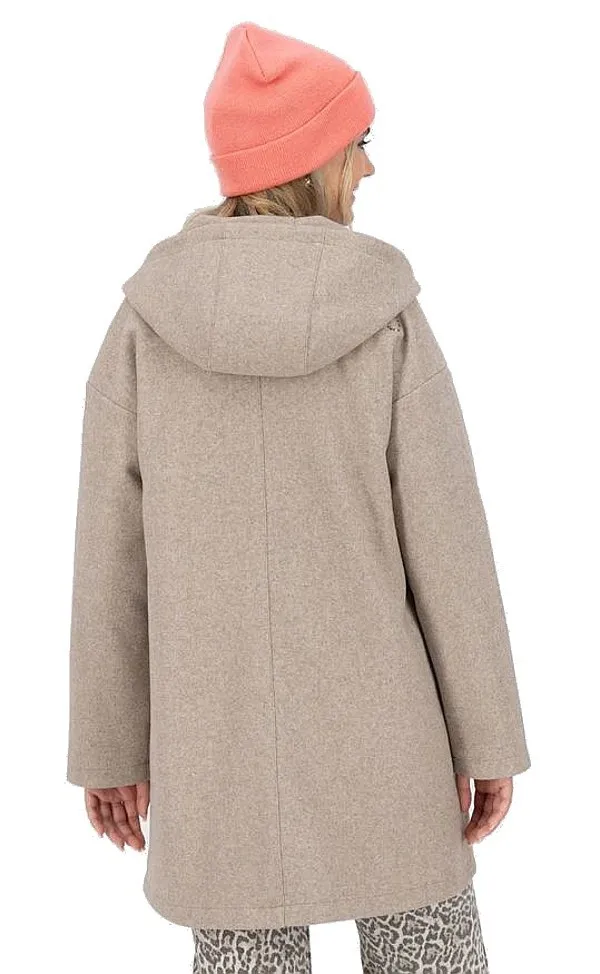 coat ALIFE AND KICKIN Lilithak J - Taupe Melange - women´s