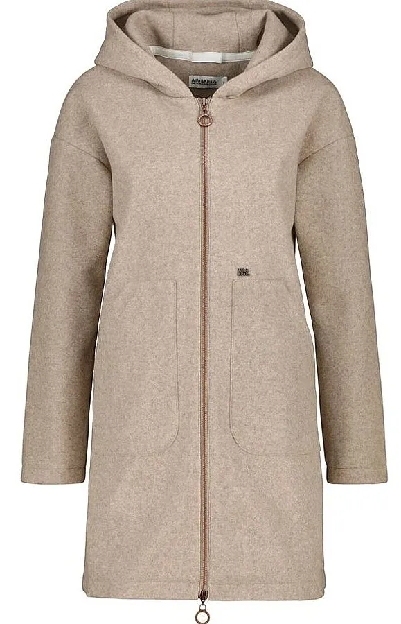 coat ALIFE AND KICKIN Lilithak J - Taupe Melange - women´s