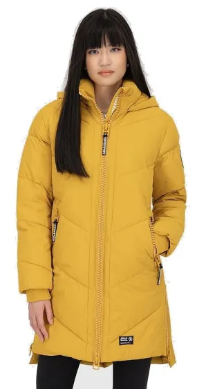 coat ALIFE AND KICKIN Luna - Yellow Mustard - women´s