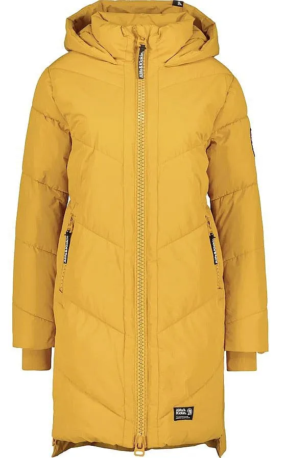 coat ALIFE AND KICKIN Luna - Yellow Mustard - women´s