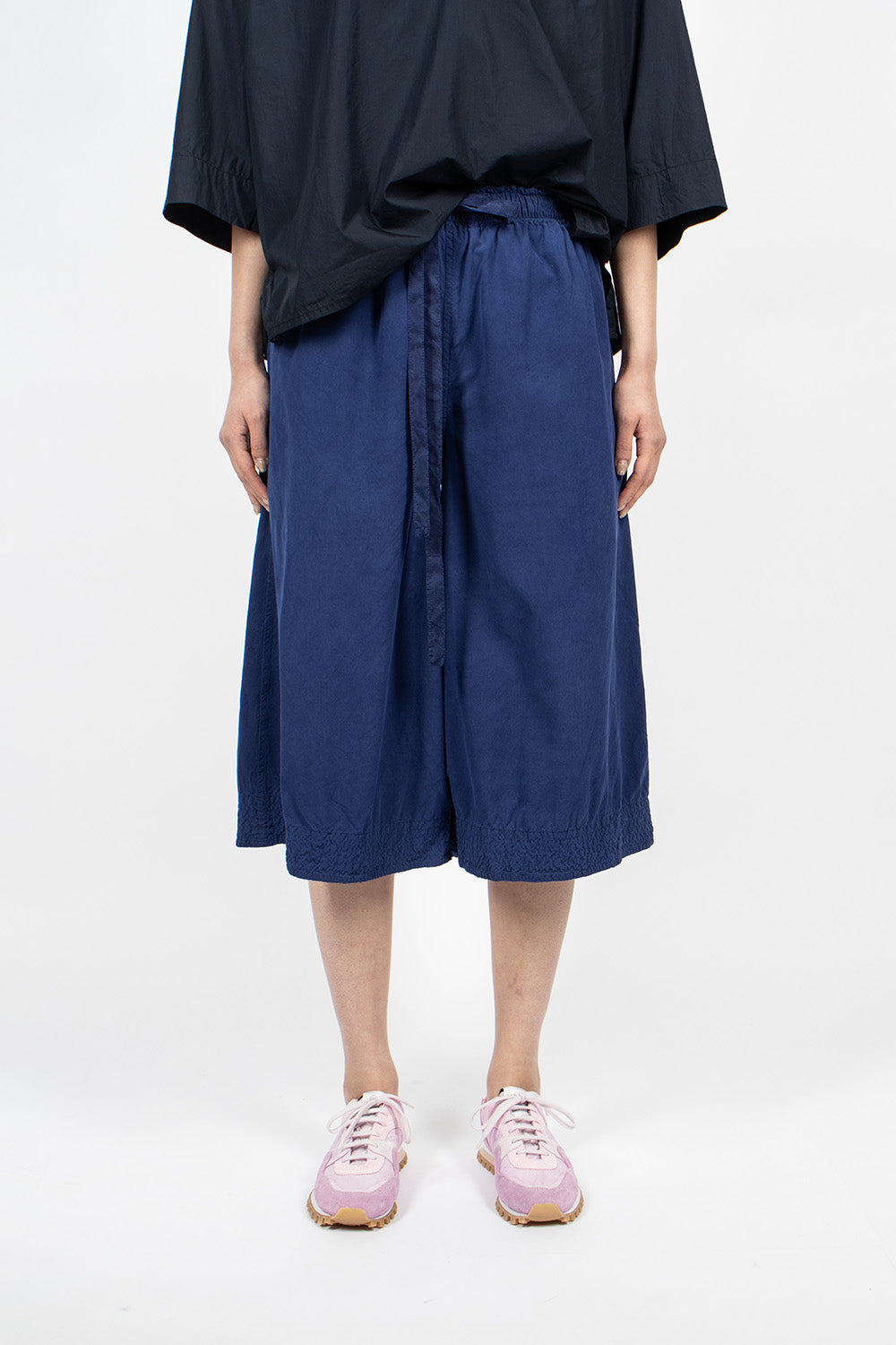 Coulisse Pant Blue Silk