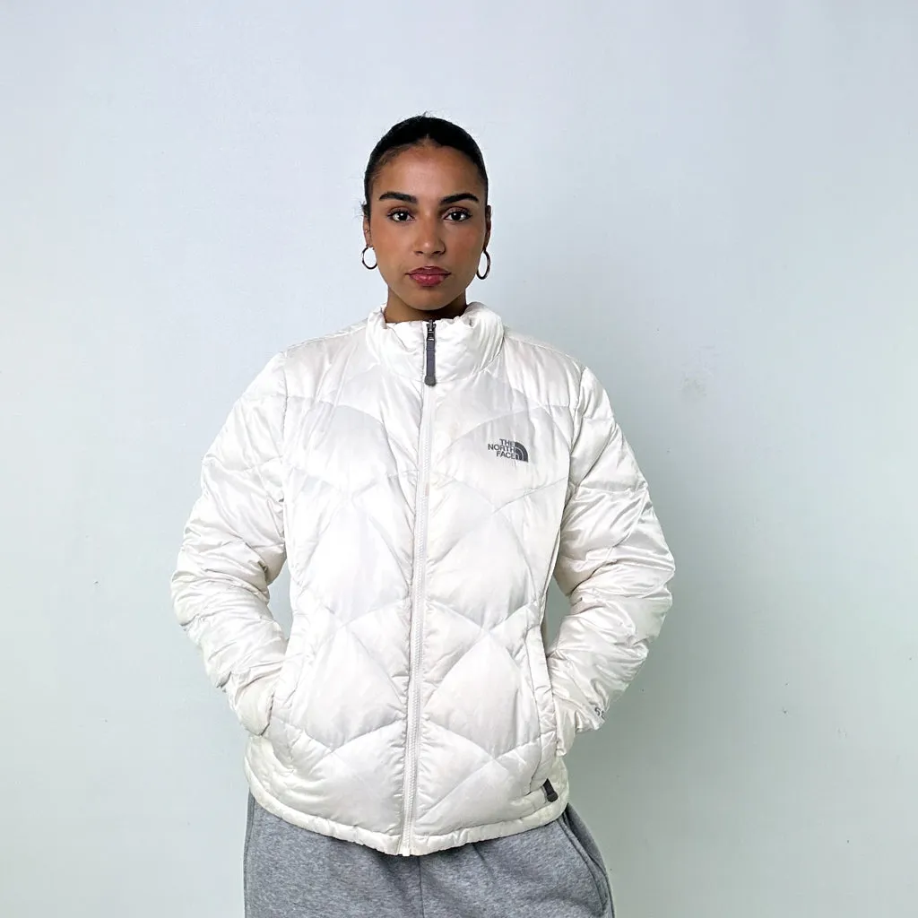 Cream y2ks The North Face 550 Series Puffer Jacket Coat (L)