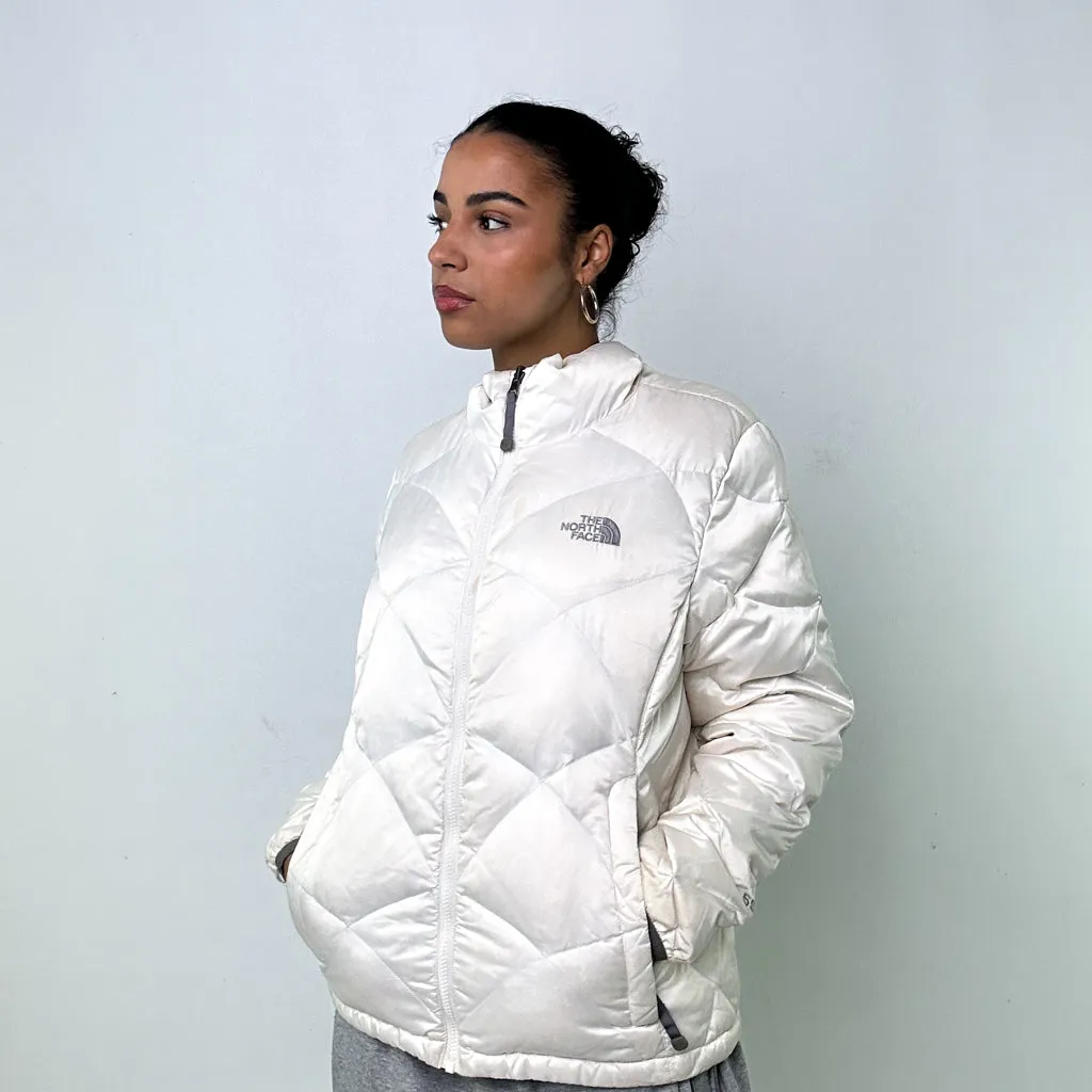 Cream y2ks The North Face 550 Series Puffer Jacket Coat (L)