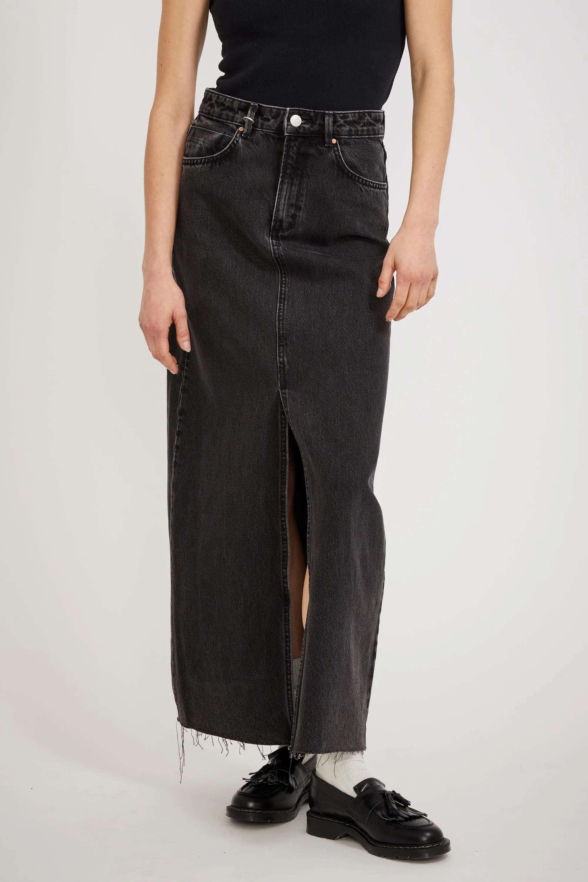 Darcy Maxi Skirt Granite