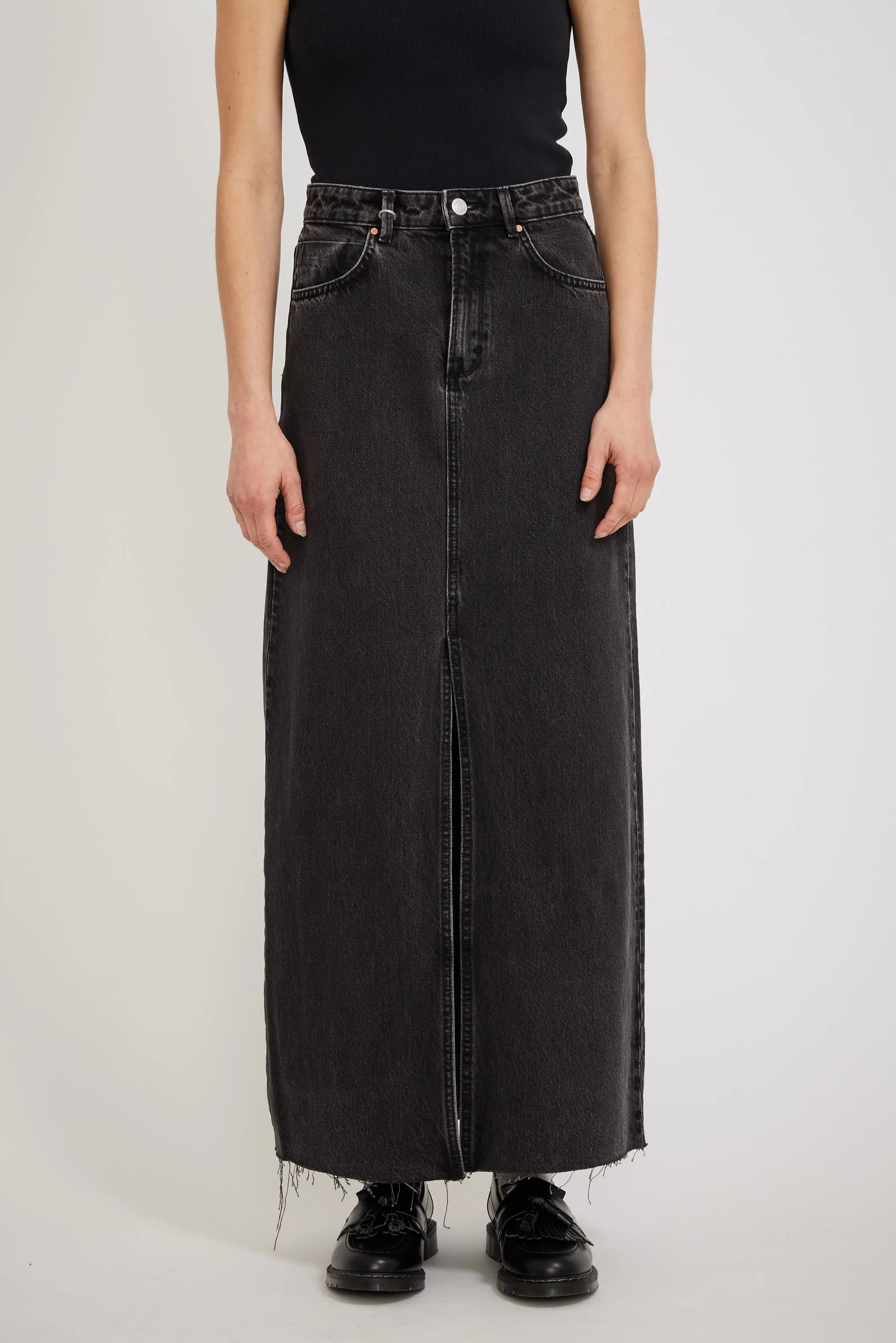 Darcy Maxi Skirt Granite