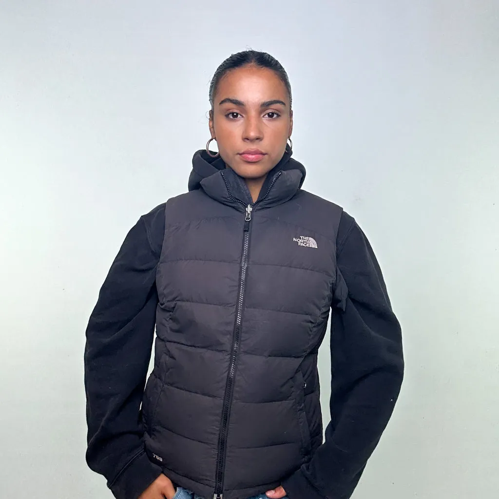 DARK GREY 90S THE NORTH FACE 700 SERIES PUFFER JACKET COAT GILET (