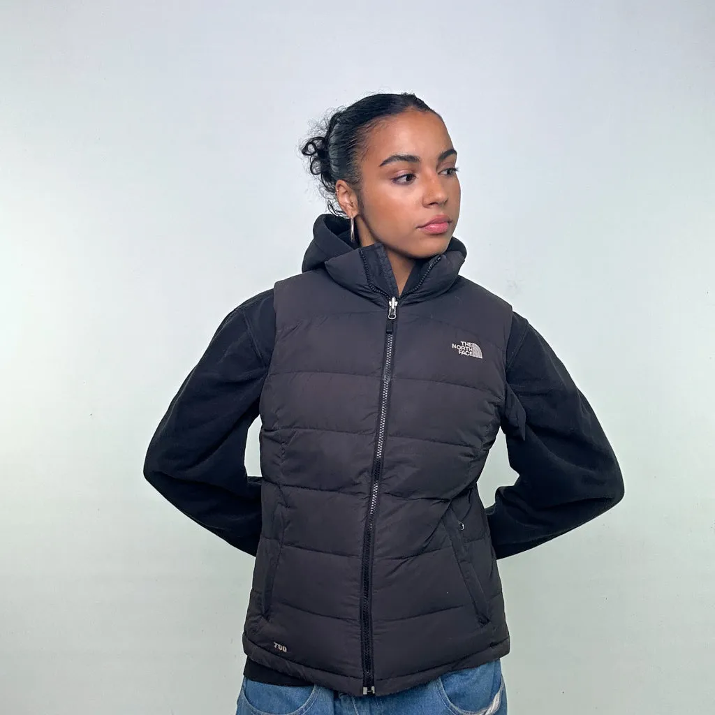 DARK GREY 90S THE NORTH FACE 700 SERIES PUFFER JACKET COAT GILET (