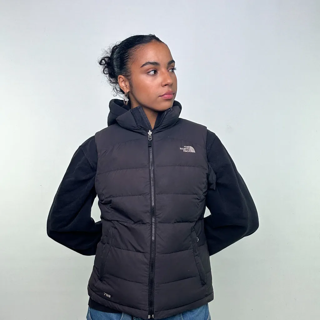 DARK GREY 90S THE NORTH FACE 700 SERIES PUFFER JACKET COAT GILET (