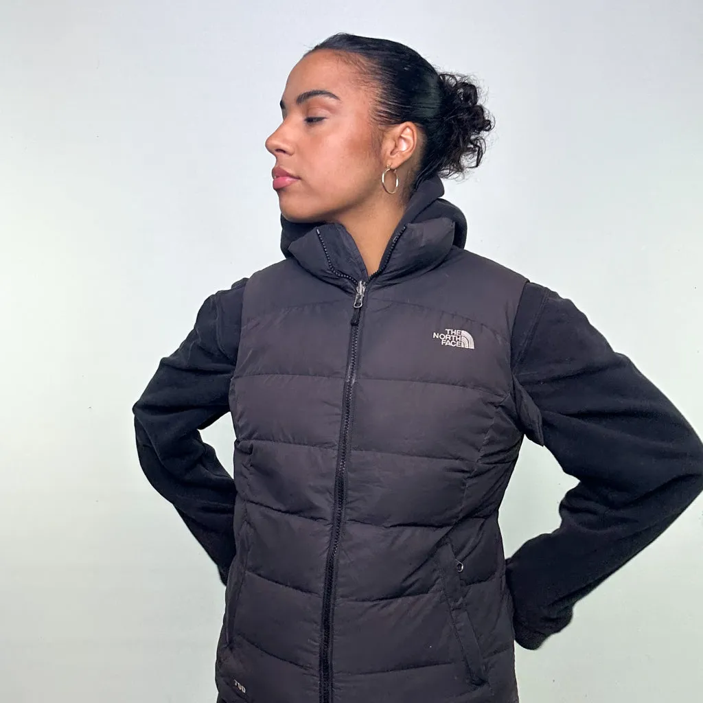 DARK GREY 90S THE NORTH FACE 700 SERIES PUFFER JACKET COAT GILET (