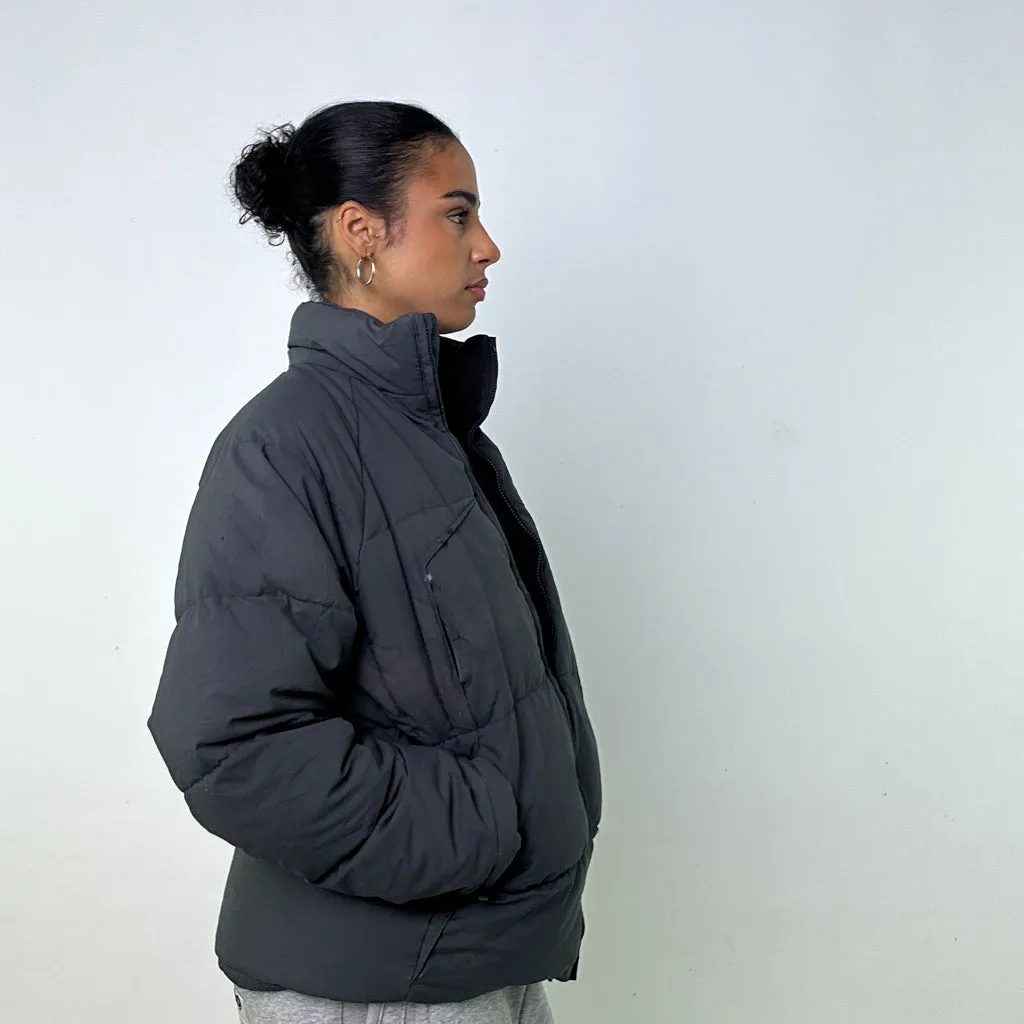 DARK GREY Y2KS NIKE PUFFER JACKET COAT (