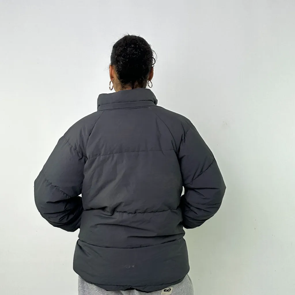 DARK GREY Y2KS NIKE PUFFER JACKET COAT (