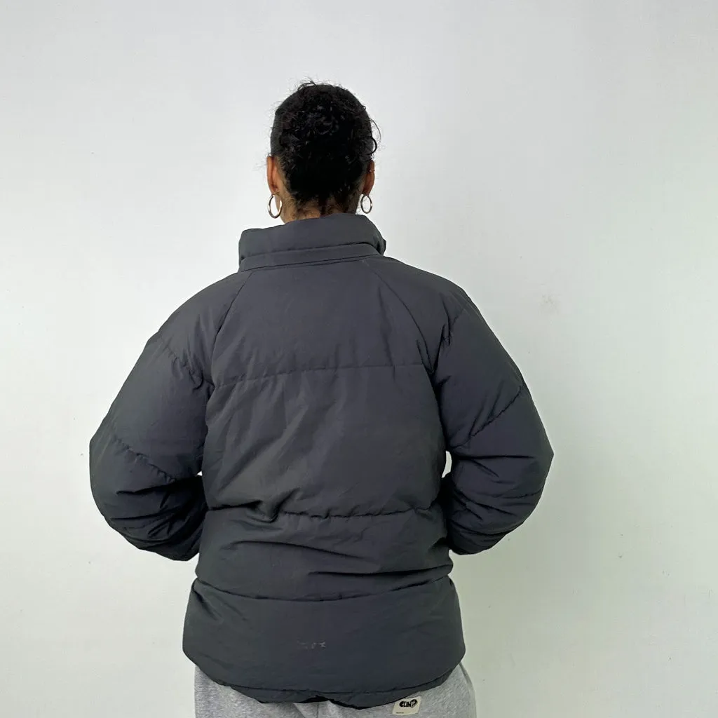 DARK GREY Y2KS NIKE PUFFER JACKET COAT (